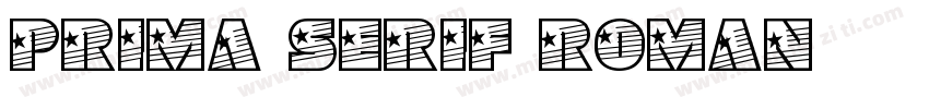 Prima Serif Roman字体转换